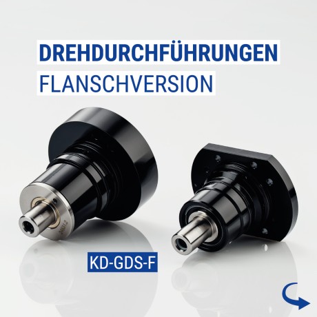 Drehdurchführungen Flanschversion | KD-GDS-F