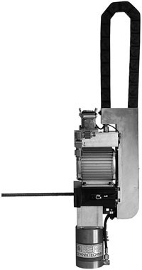 Hydromechanical clamping system drawbar style (self-locking)