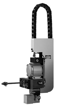 Hydromechanical clamping system drawbar style (self-locking)