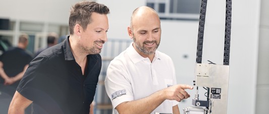 Inhouse product training with practical workshop