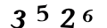 Please type the numbers you see in the picture.