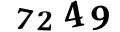 Please type the numbers you see in the picture.