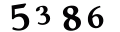 Please type the numbers you see in the picture.