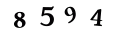 Please type the numbers you see in the picture.