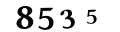 Please type the numbers you see in the picture.