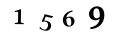 Please type the numbers you see in the picture.