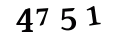 Please type the numbers you see in the picture.
