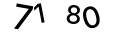 Please type the numbers you see in the picture.