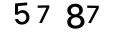 Please type the numbers you see in the picture.